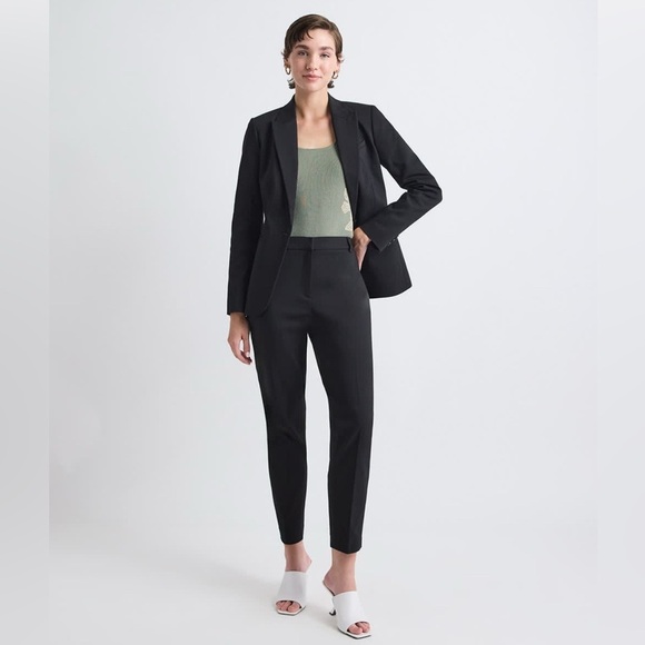 RW&CO Curvy Fit Mid Rise Slim Leg Ankle Length Pant - Picture 1 of 14